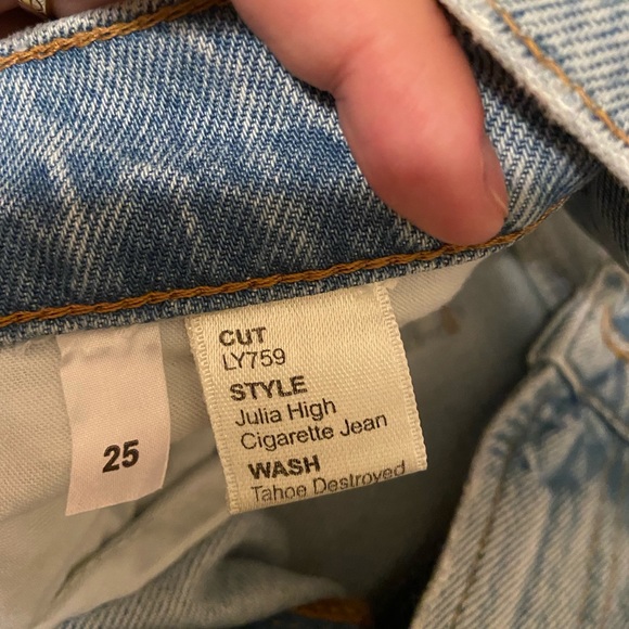 Reformation Julia High Cigarette Jeans - Picture 3 of 5